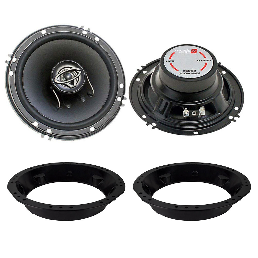 Cerwin Vega 300W 6.5" Speakers for Harley Davidson 1998-13 FL models w/fairings