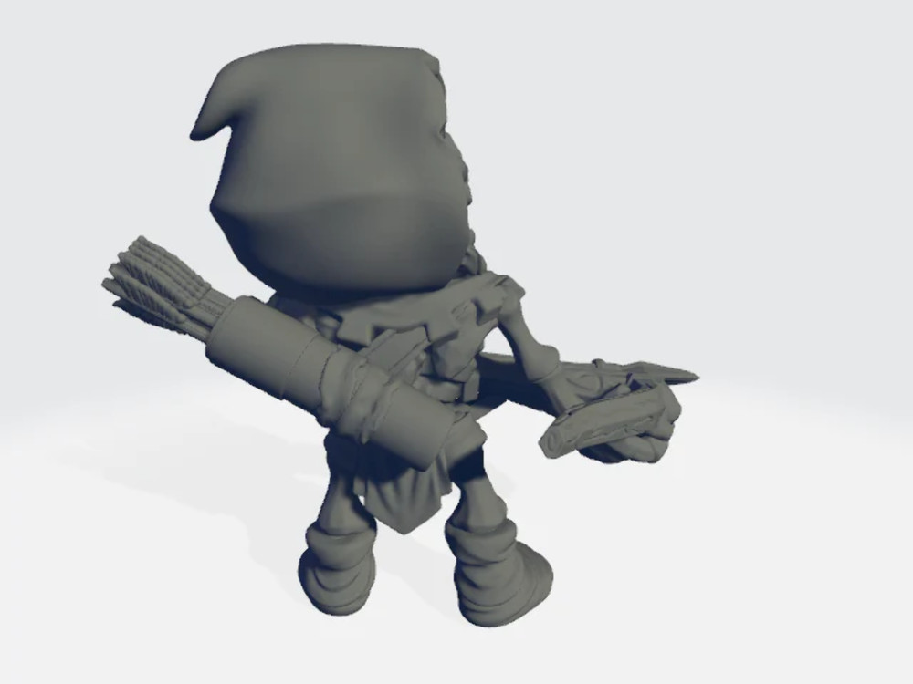 Chibiatures - Skeleton Crossbow #2