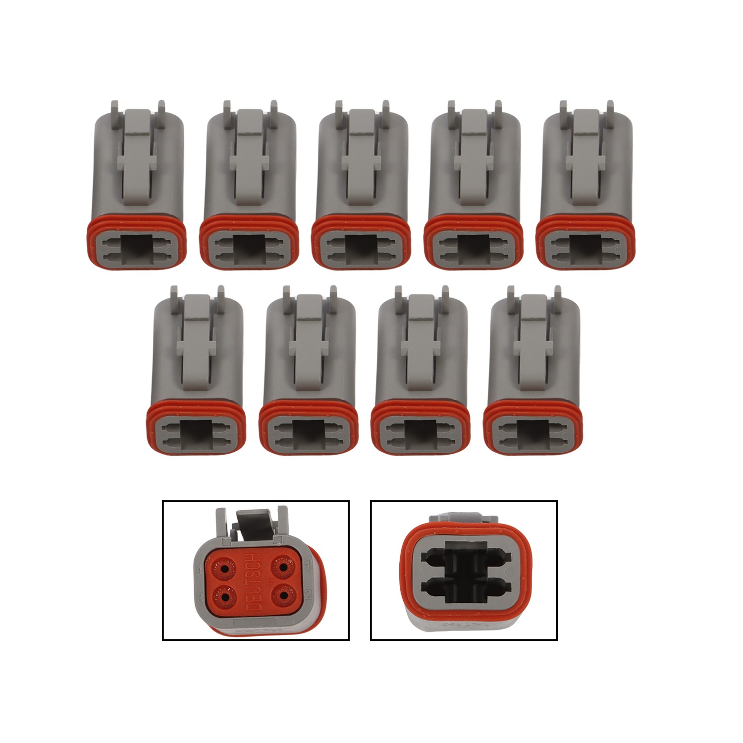 For Deutsch Connector Kit Stamped Contacts For 14,16,18,20 GA.WIRE 1650PCS