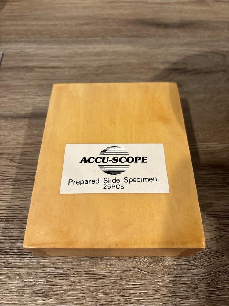 Accu-Scope Prepared Slide Specimen 25pc/Missing One