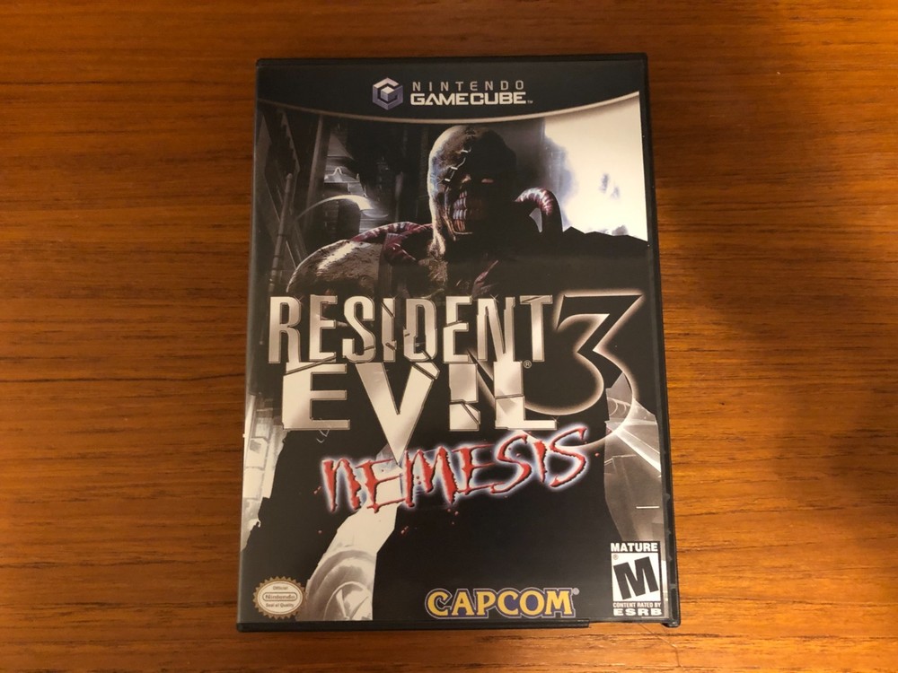 Replacement GameCube Case for Resident Evil 3: Nemesis