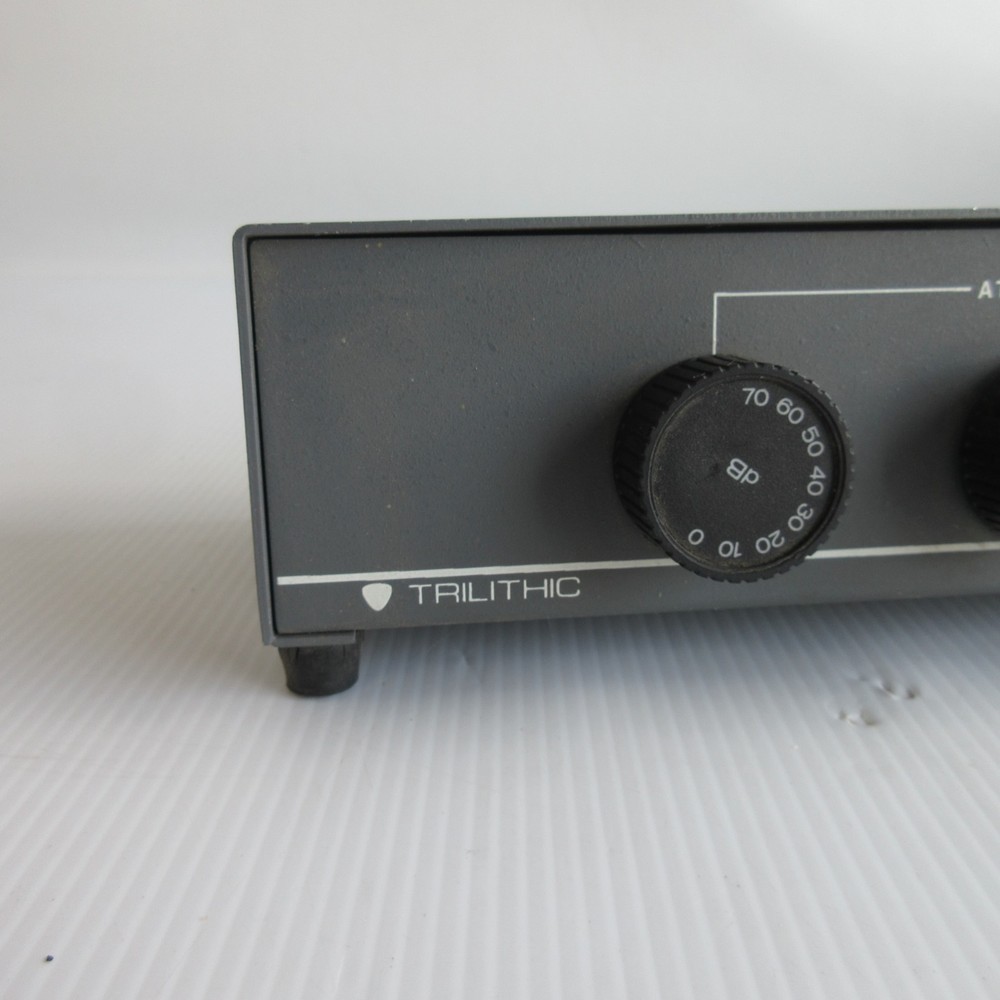 Trilithic BMA-781-F BENCH MOUNT VARIABLE ATTENUATOR DC-1GHz UNTESTED