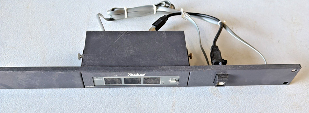 RAULAND TCAMCS e130982 Digital Clock with Rackmount