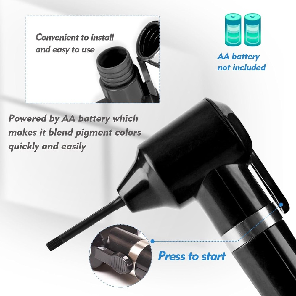 Rayyl Tattoo Ink Mixer Kit - Include 101pcs