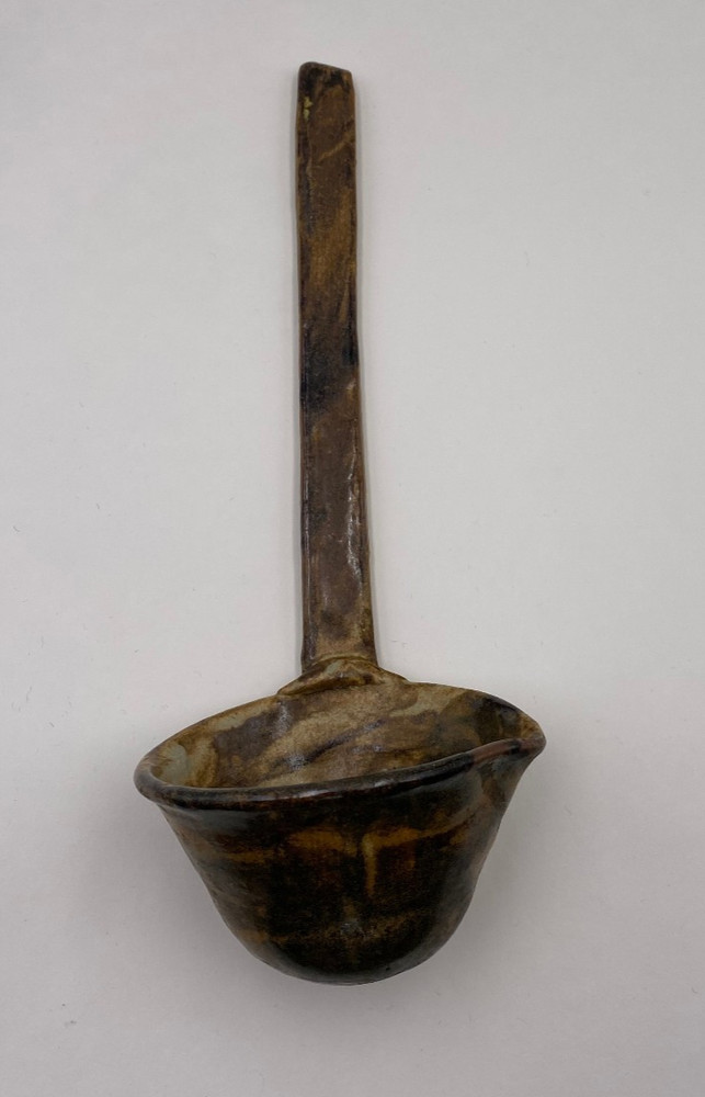Studio Art Pottery Ladle Signed