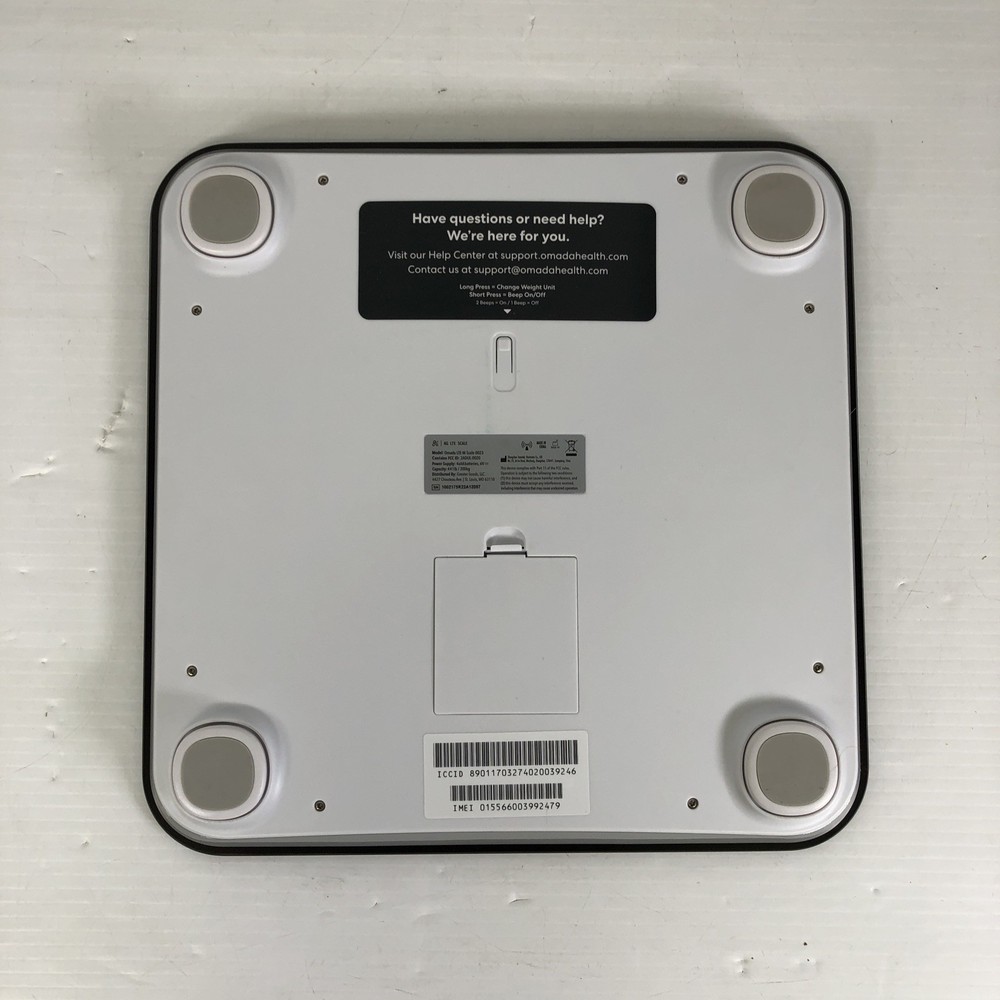 OPEN BOX OMADA DIGITAL WEIGHT SCALE MODEL#LTE-M SCALE 0023