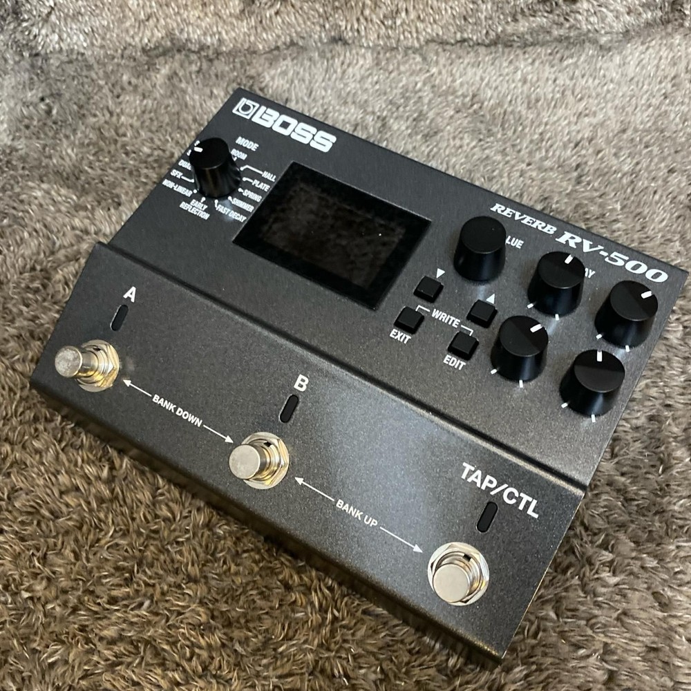 BOSS RV-500 REVERB Effect Pedal Used