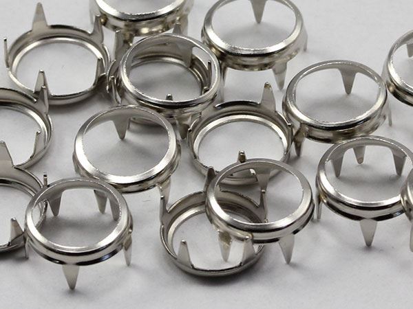 11MM/SS48 Rim Settings 50 Pieces Silver
