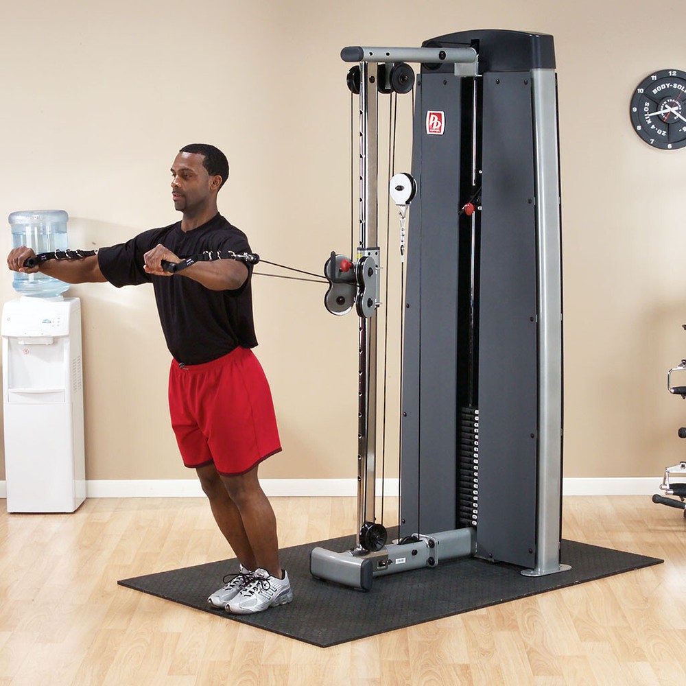 Body-Solid ProDual Cable Column Machine with 210 lb. Stack