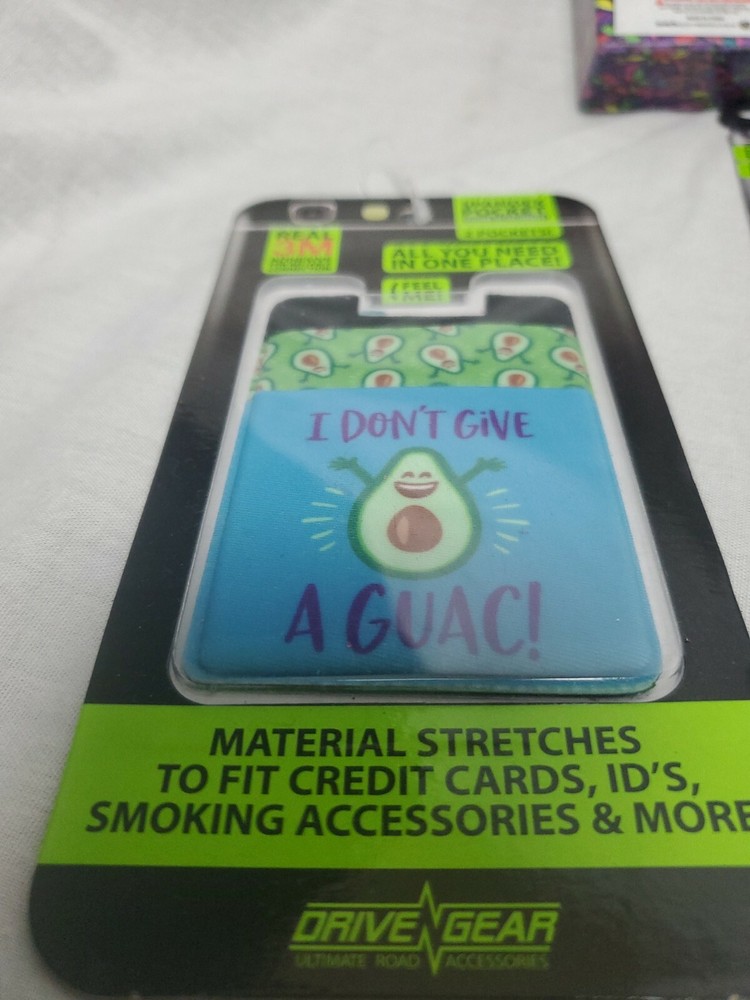 GUACAMOLE SMOKERS KIT ~ Silicone Snuffer, Case, Lighter Holder, USB Flashlight