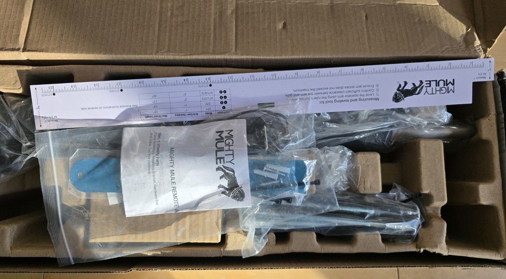 Mighty Mule MM371W Automatic Gate Opener Kit - Black
