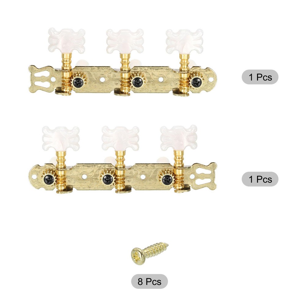 Classical Guitar String Tuners Keys Machine Heads Tuning Pegs 3 Left 3 Right