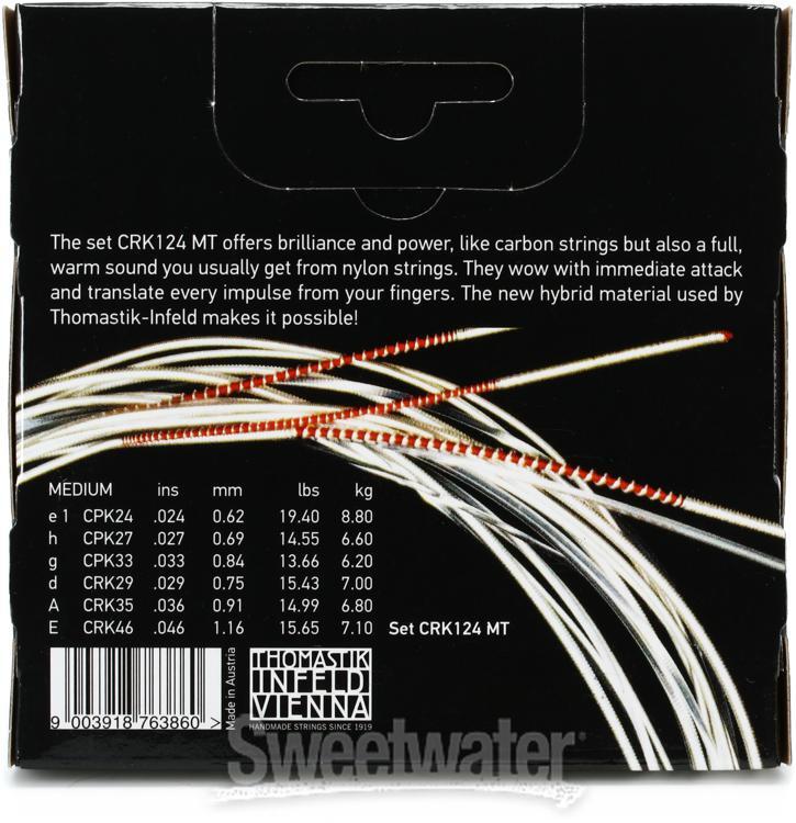 Thomastik-Infeld Classic Carbon-Nylon Classical Guitar Strings - Medium Tension