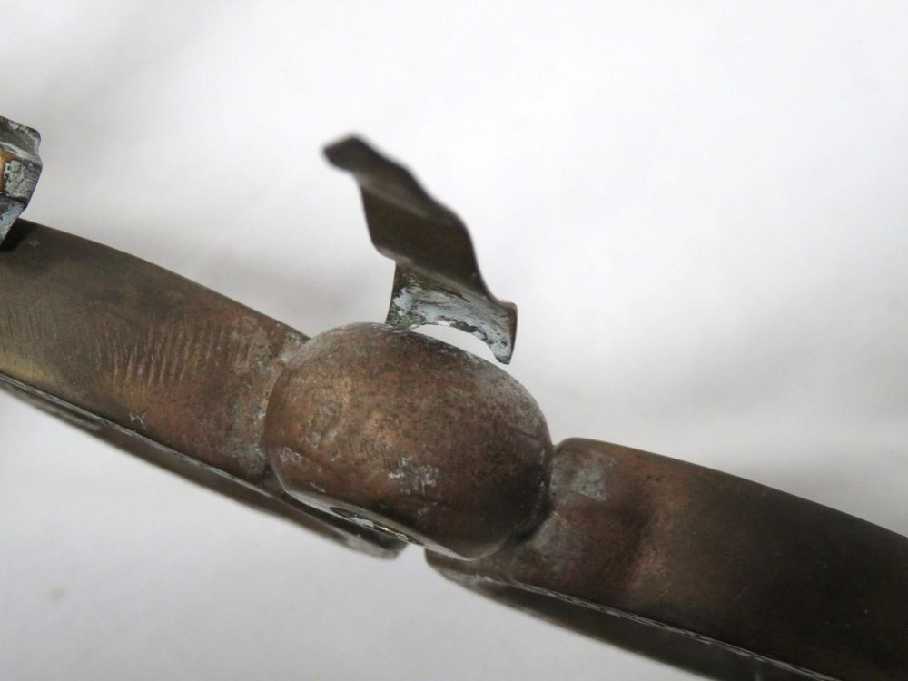 Antique Brass Motif Balance Scale