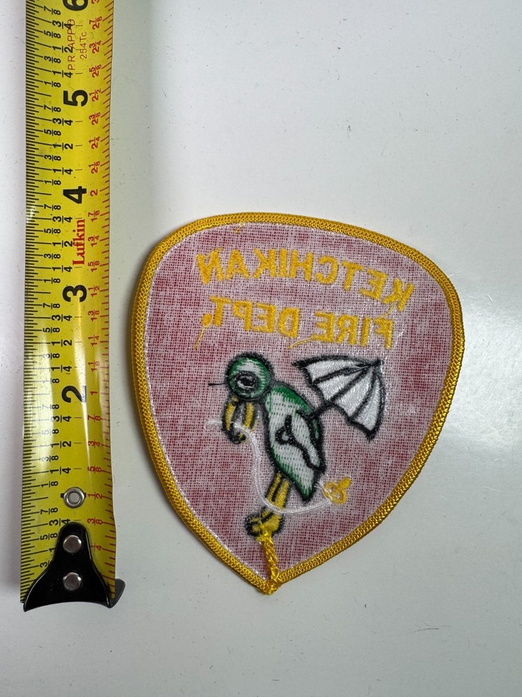 Ketchikan Fire Alaska AK Patch Q10