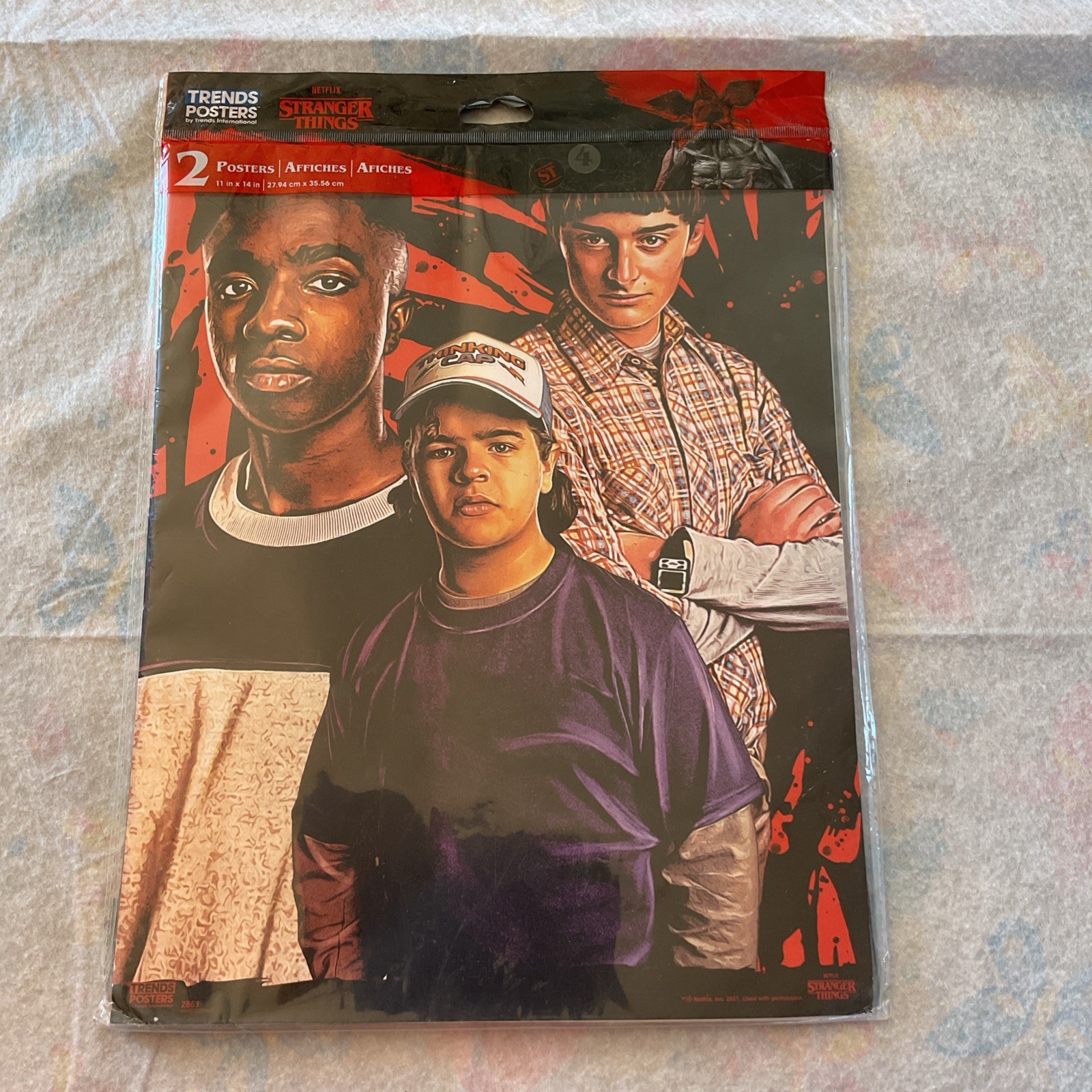 2021 Netflix “Stranger Things” Posters 2 Pack 11X14 Inches