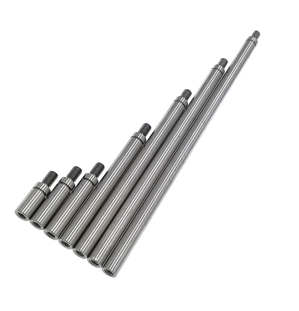 Indicator Extension Stem Φ4.5mm 4-48 UNF Thread Extend Rod Comparison Gauge 7pcs