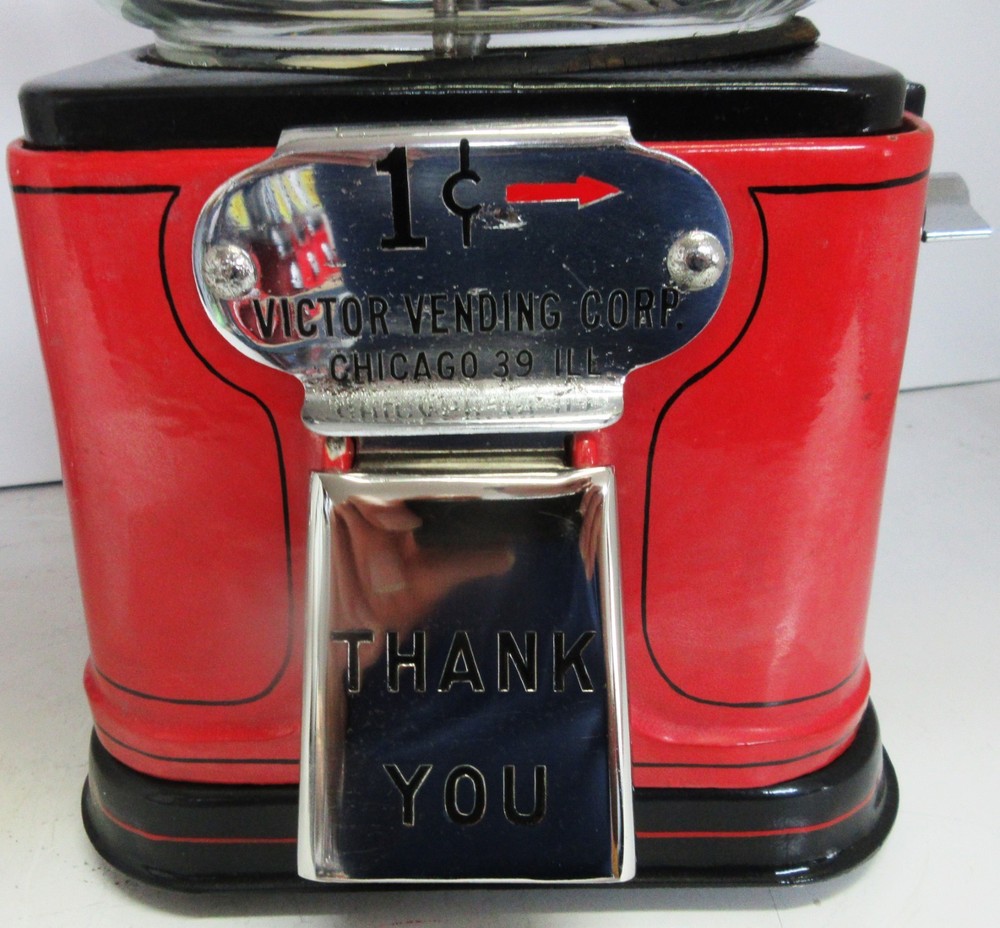VICTOR MODEL K / SIDEWINDER PENNY VENDING MACHINE