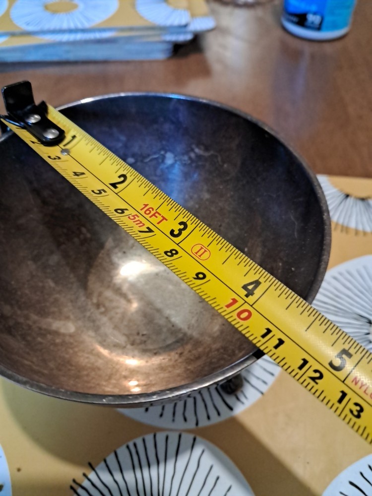 Small Epns 3 Footed Bowl