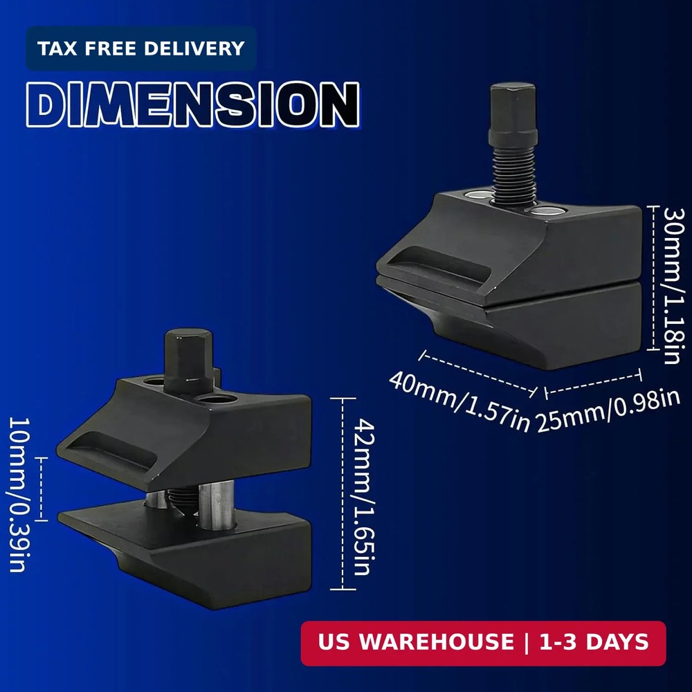 JUSTHERE Strut Spreader Tool, Universal Suspension Strut Split Hub Steering Knuc
