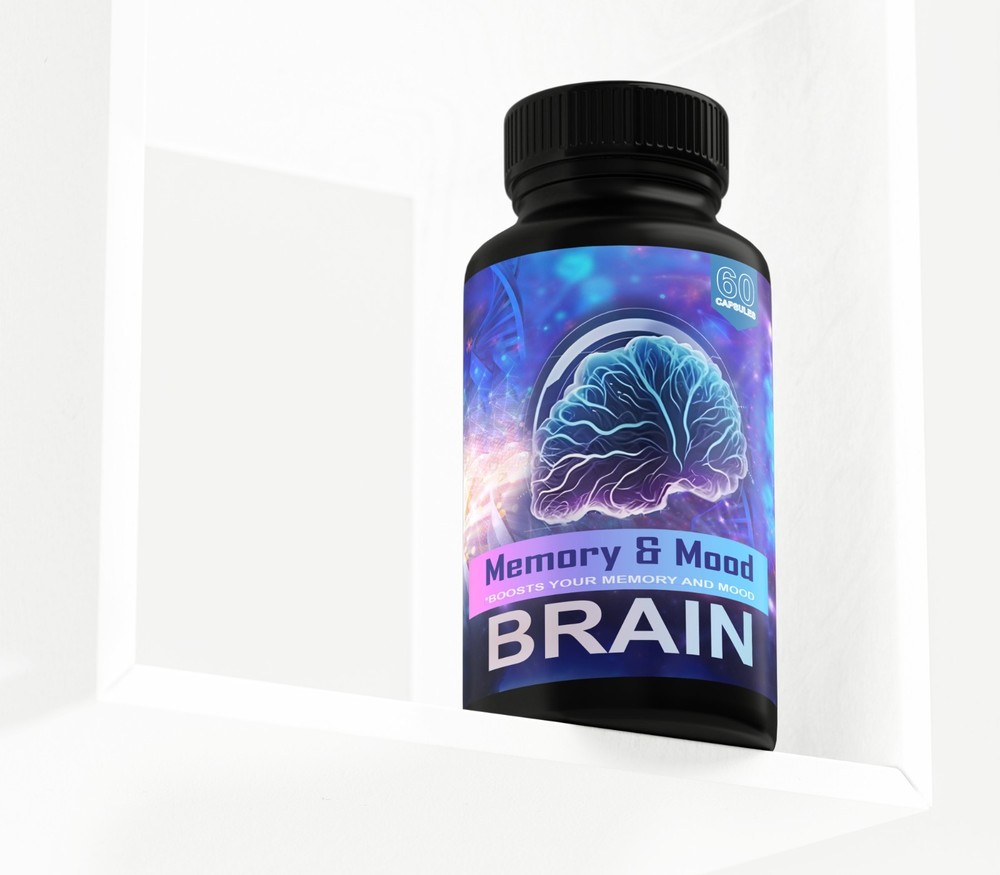 ( 3 Pack ) Brain Memory and Mood Support Supplement Pills Advanced Formula