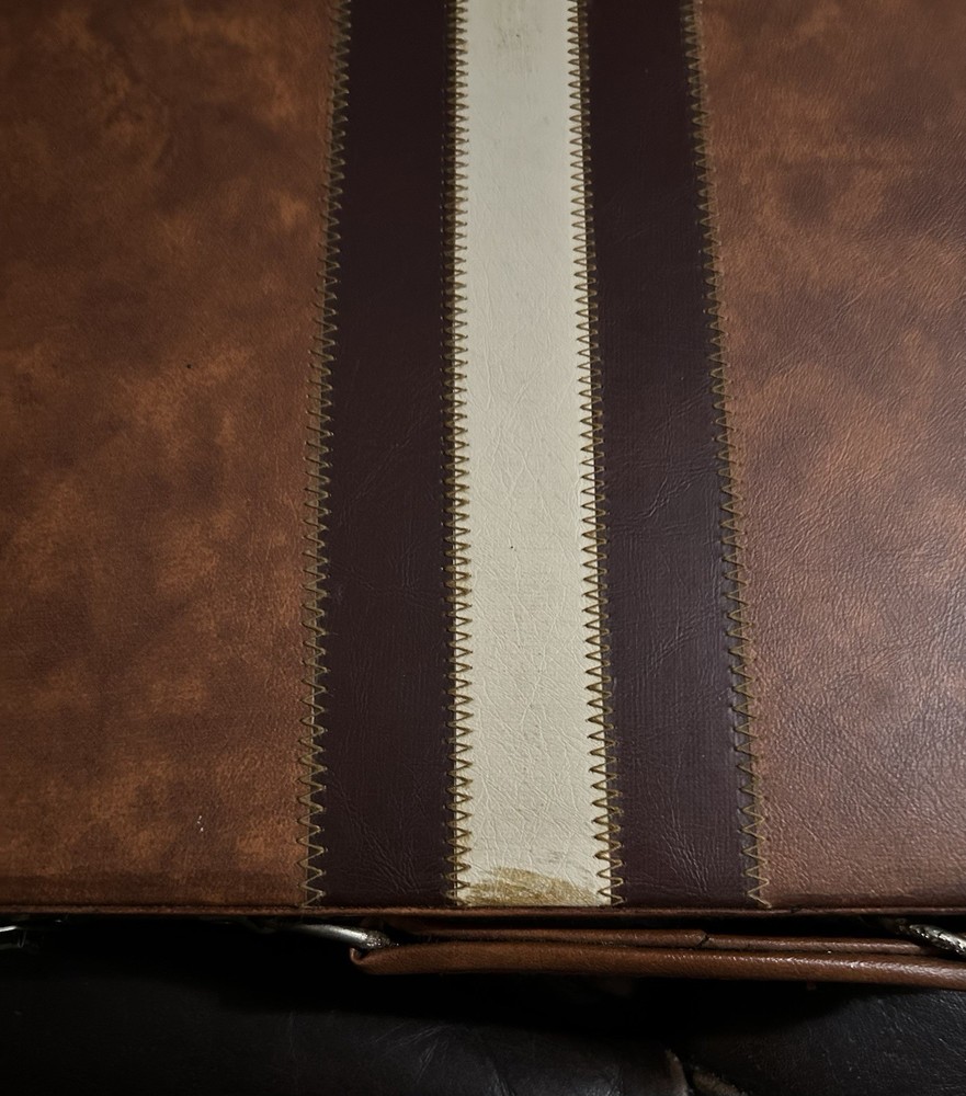 Vintage Smaller Backgammon Set 8” x 11” complete.