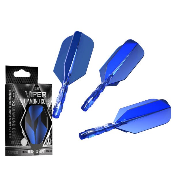 Viper Diamond Core Slim Short Dart Flights