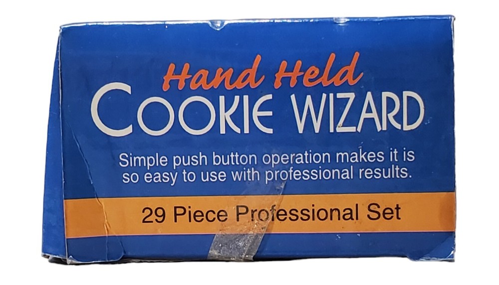 Darice Hand Held Cookie Wizard Press 29 Pc Set Decorate Cake Design Cookies