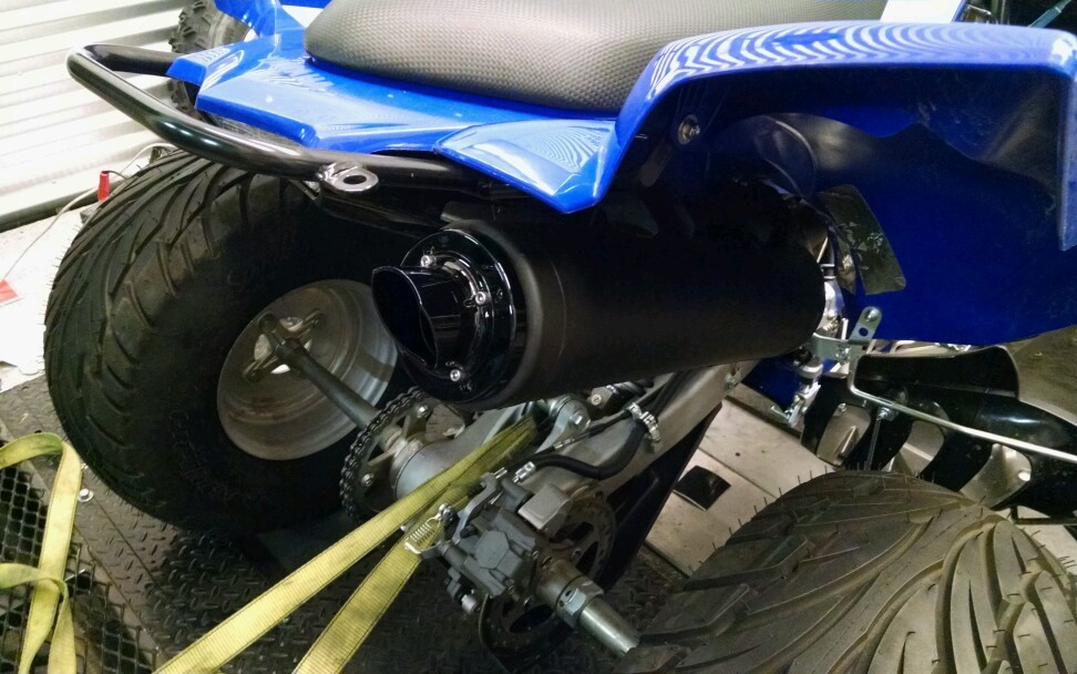 Yamaha YFZ450R YFZ 450R  Exhaust  Monster Power Tip