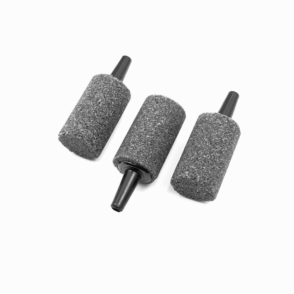 HiSin 1" X 0.6" Cylinder Air Stone for Aquarium & Hydroponics [100 Count]