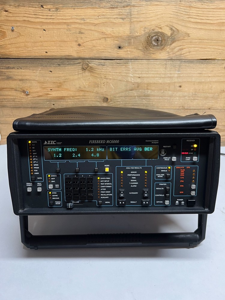 Metal Case Fireberd 6000 Communication Analyzer MC6000 Acterna/TTC