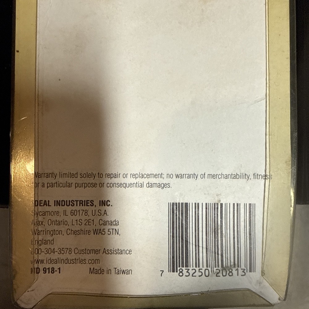 Ideal Ratchet Telemaster Crimp Tool #30-696