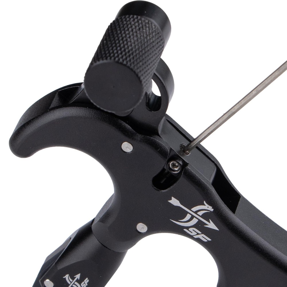 Bow Release for Compound Bow, 4-Finger Archery Release Trigger, 360° Rotatabl...