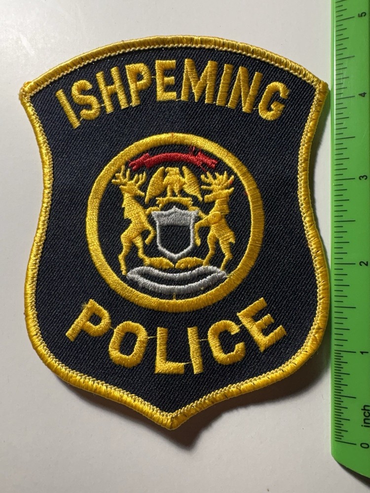 Ishpeming Michigan Police Patch