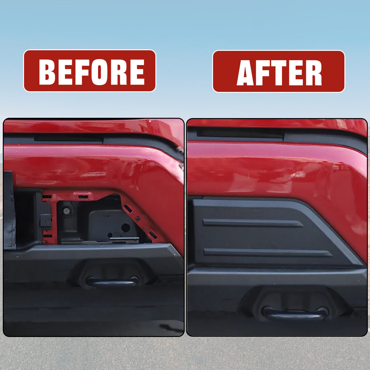 Front Bumper Grille + Corner Panel Cover For Ford F150 2021-2023 OE#ML3Z17B968BB