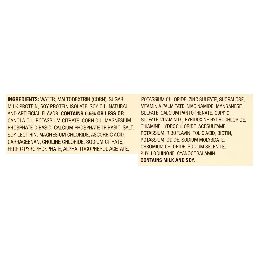 Original Meal Replacement Nutritional Shakes, Vanilla, 8 fl oz, 24 Count