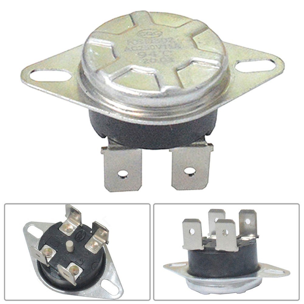 KSD302 Thermal Control Switch 1pcs 94℃ Contact Sensor Double Metal Chip