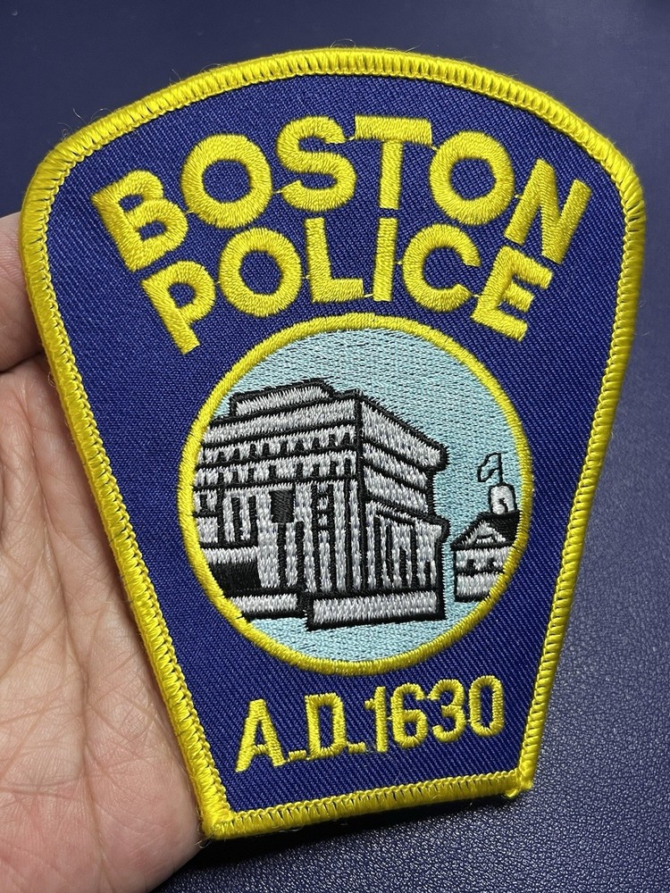 Boston Massachusetts Police Patch