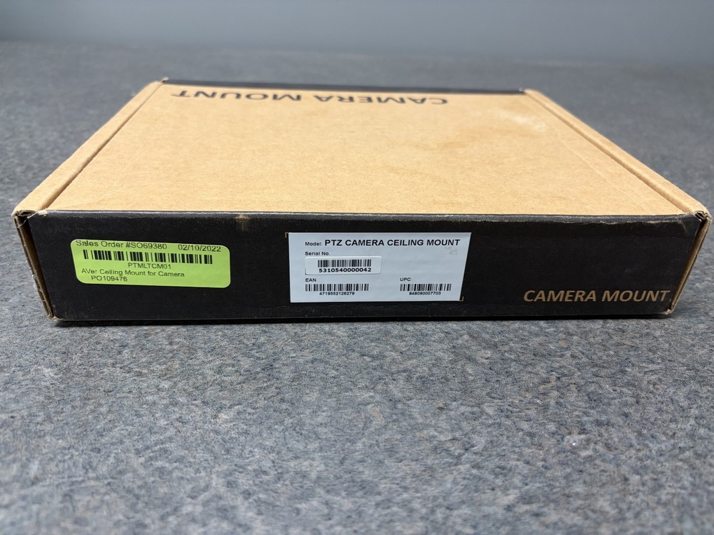 AVer PTZ Camera Ceiling Mount Bracket PTMLTCM01