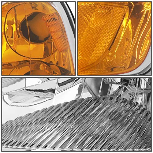 Left Driver Side Headlight Lamp Assembly Replacement for Honda Civic 2001-2003