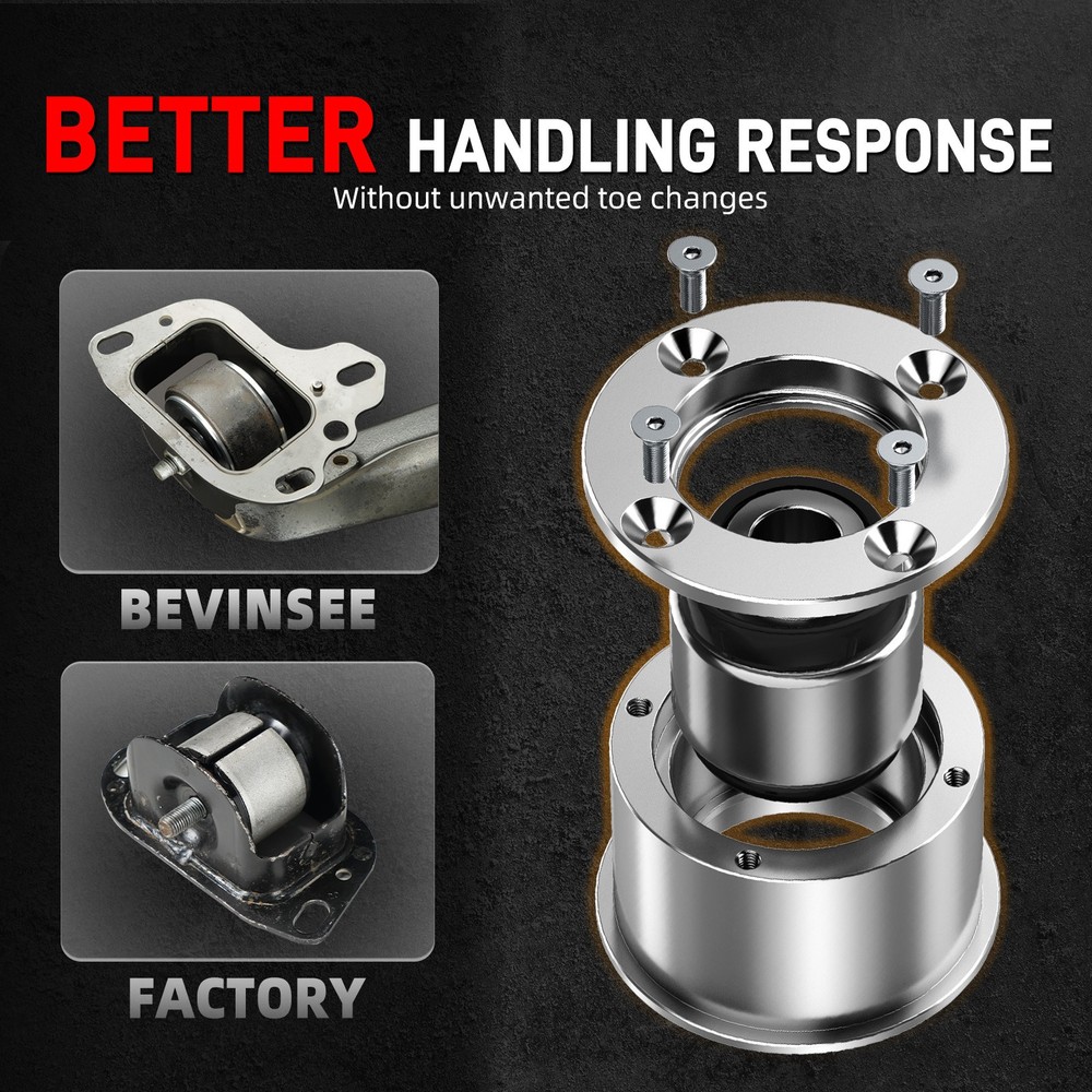 Solid Monoball Rear Trailing Arm Bushings For BMW 3 Series E36 E46 M3 E85 E86 Z4