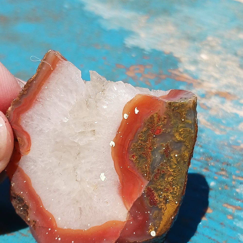 Cocentric Marble Smazing Rough Piece