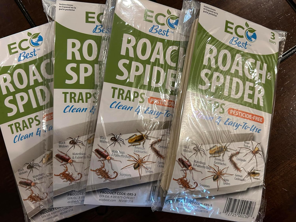 Non-Toxic Roach Glue Traps - 10 Pack