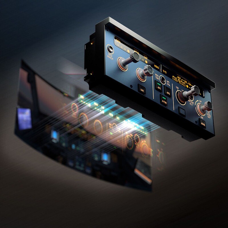 A320 FCU Flight Control Unit Panel X-Plane MSFS2020 Game Simulator 2 Model SET