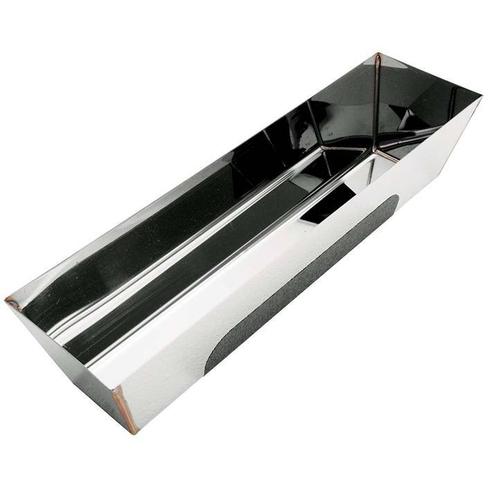 Advance Heli-arc Round Bottom Mud pan with grip set 12",14"