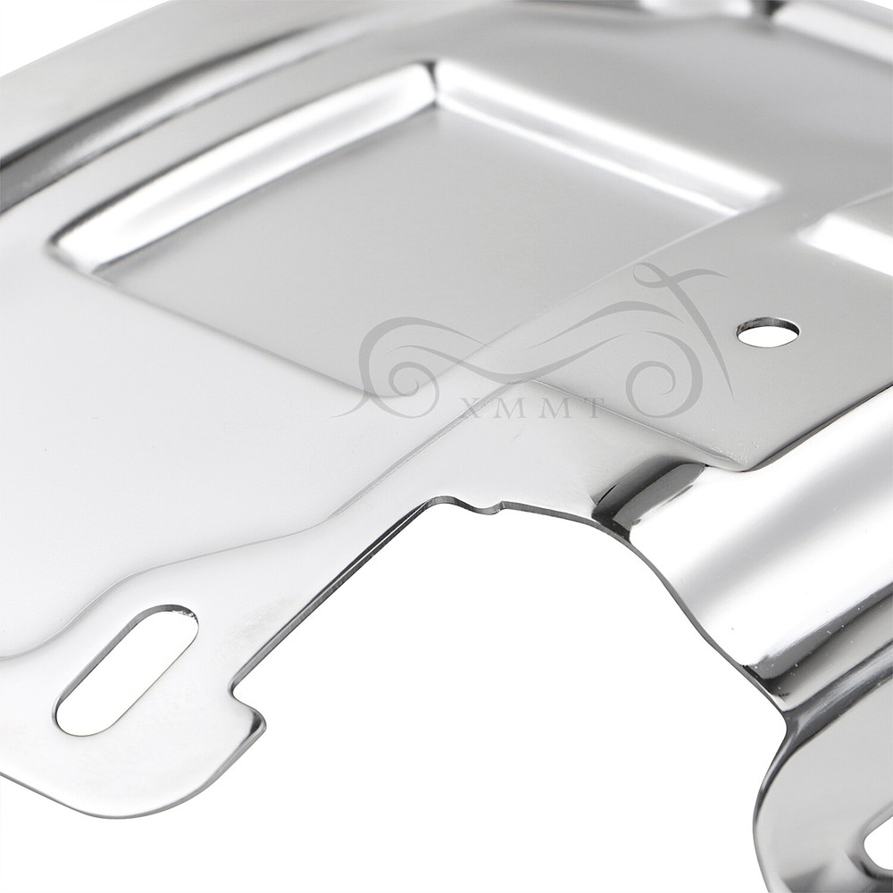 Motorcycle Chrome License Plate Relocation Bracket For Harley CVO Electra Glide