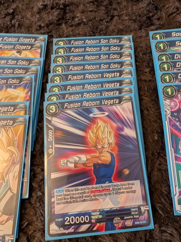 Dragon Ball Super CCG Resurrected Fusion Starter Deck Customised