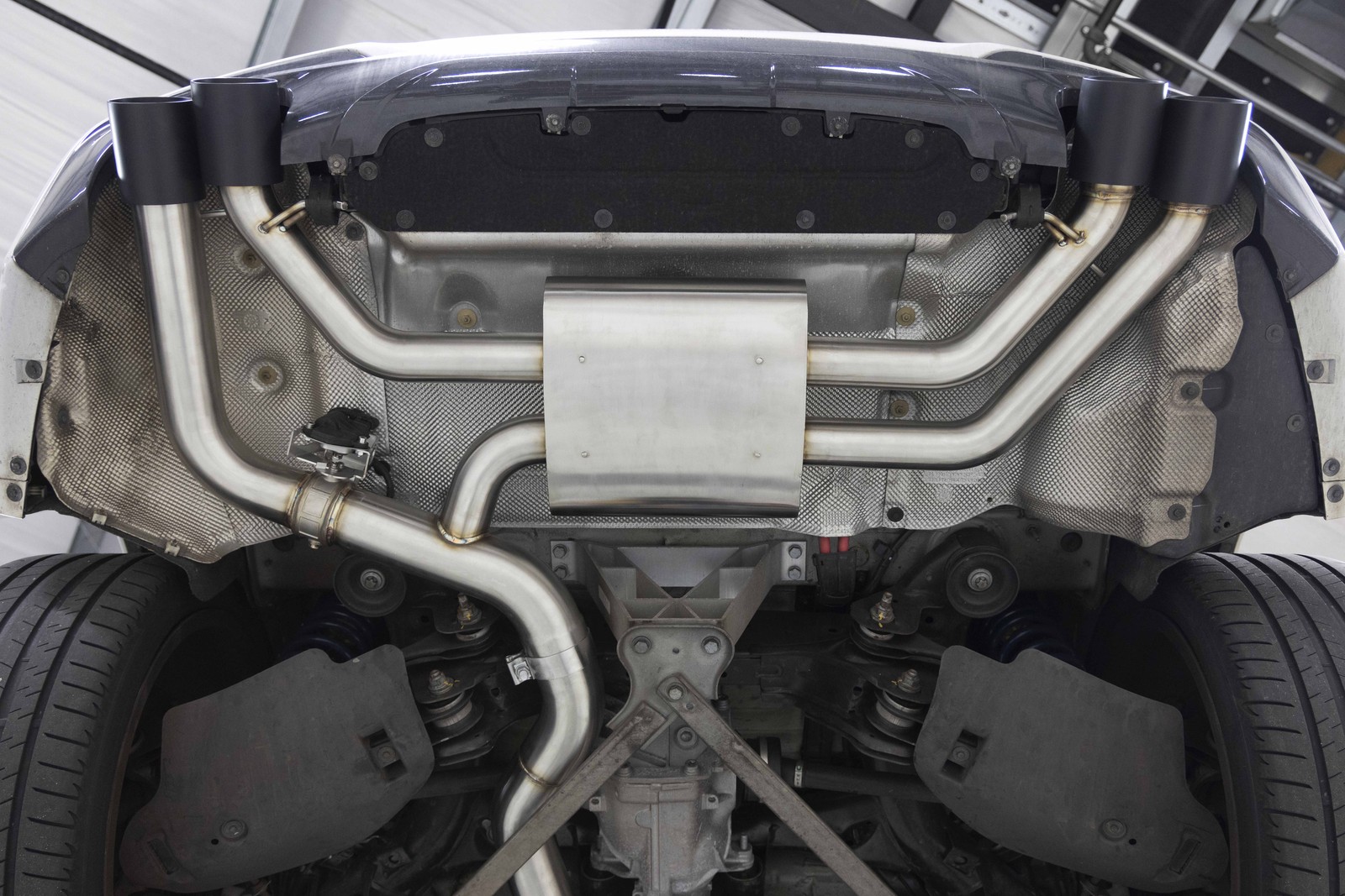 D660-0099-BLK Dinan Valved Cat-Back Exhaust - 2018-2025 BMW X3 M40i / X4 M40i