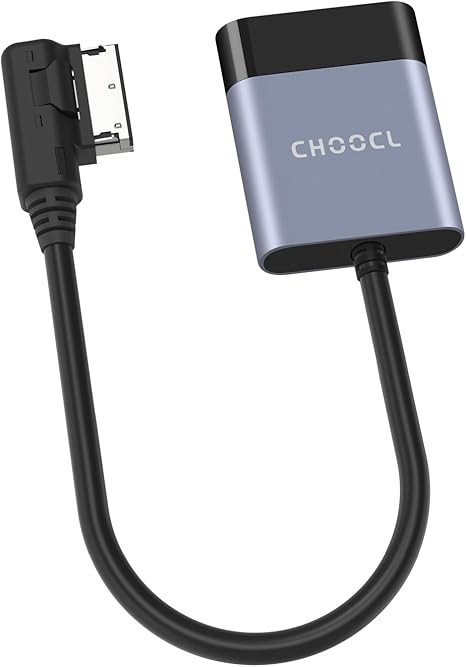 CHOOCL Bluetooth 5.0 Car Adapter for Audi with AMI Interface, Mercedes & Volks..
