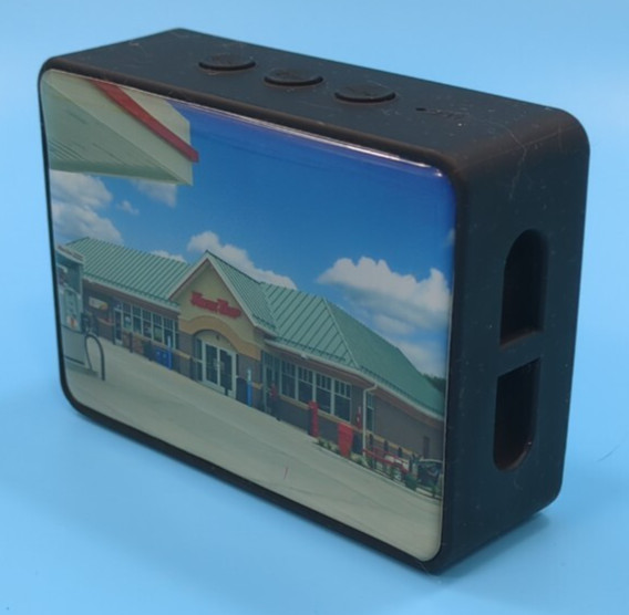 OrigAudio Kwik Trip Promo Bluetooth Speaker – Portable w/ Charging Cable
